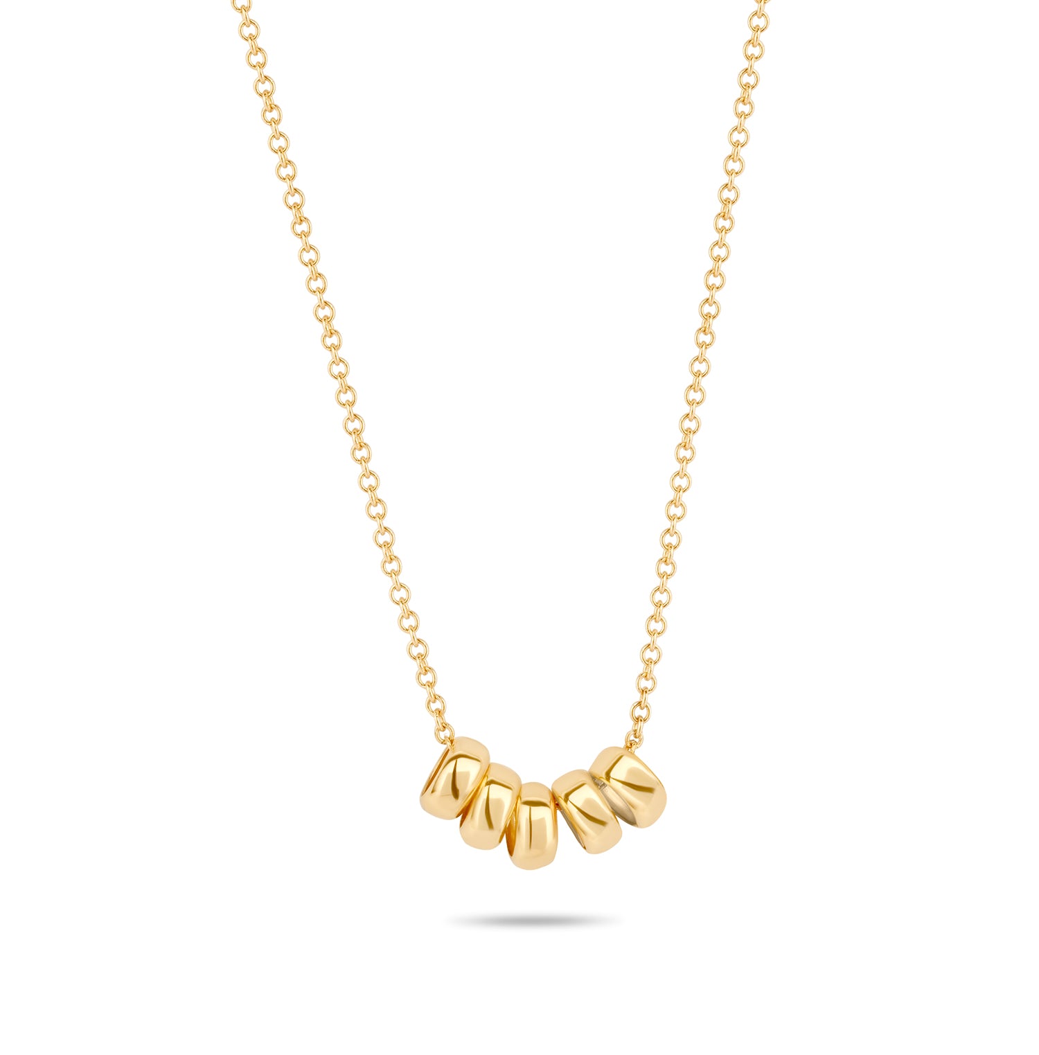 14ct Gold Rings Necklace – McCarthy's Jewellery