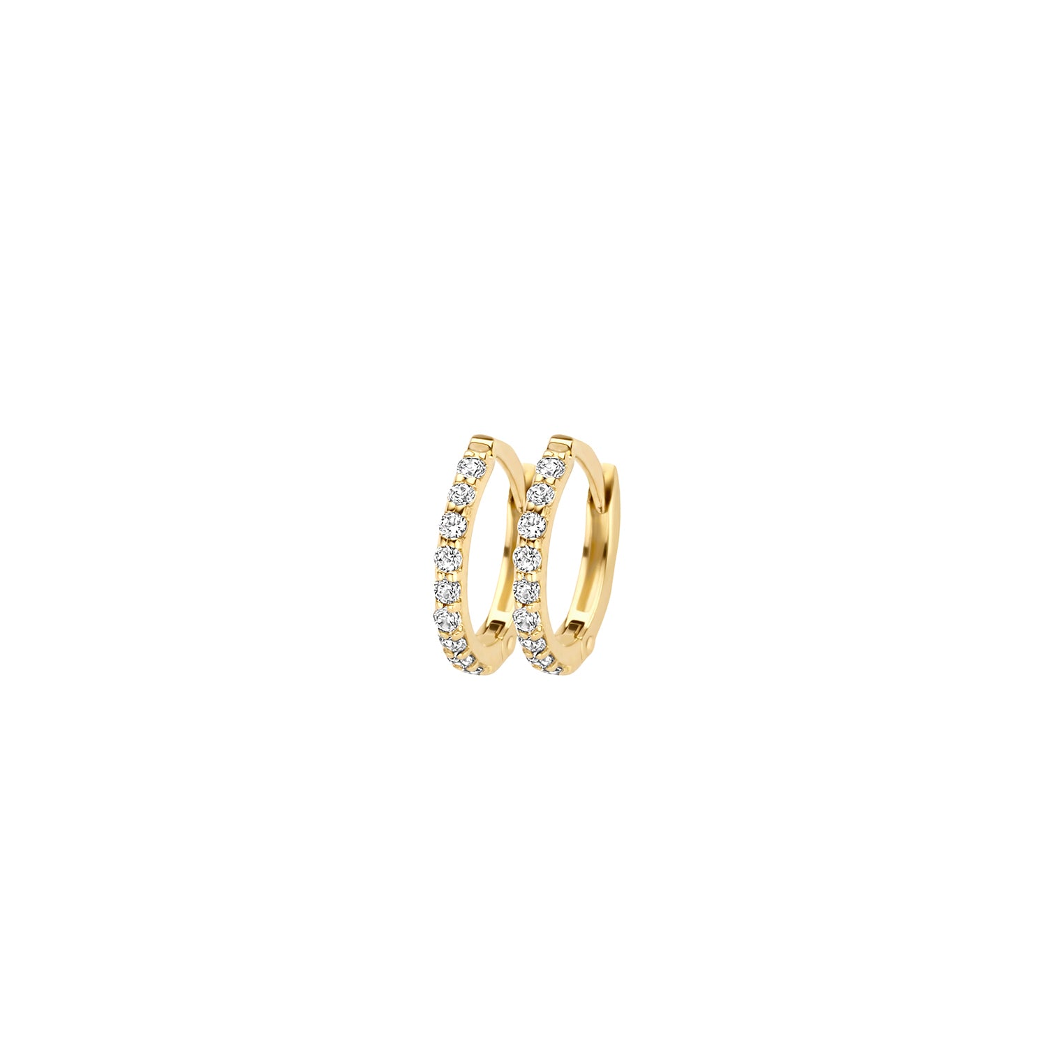 Oro leoni clearance huggie earrings