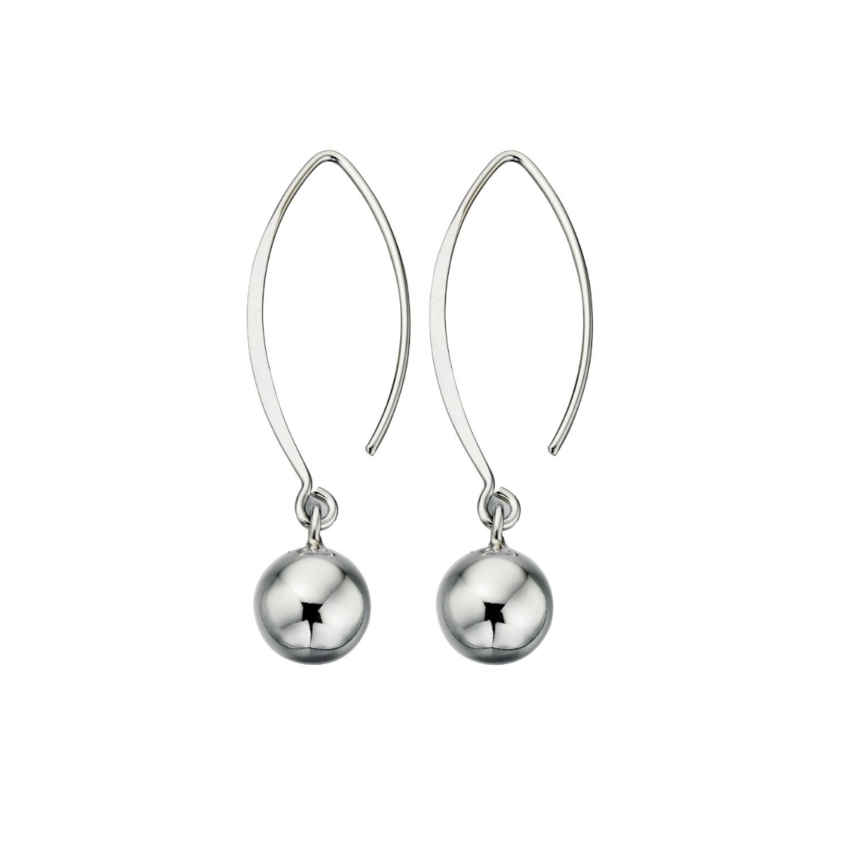 Silver Ball Earrings McCarthy's Jewellery