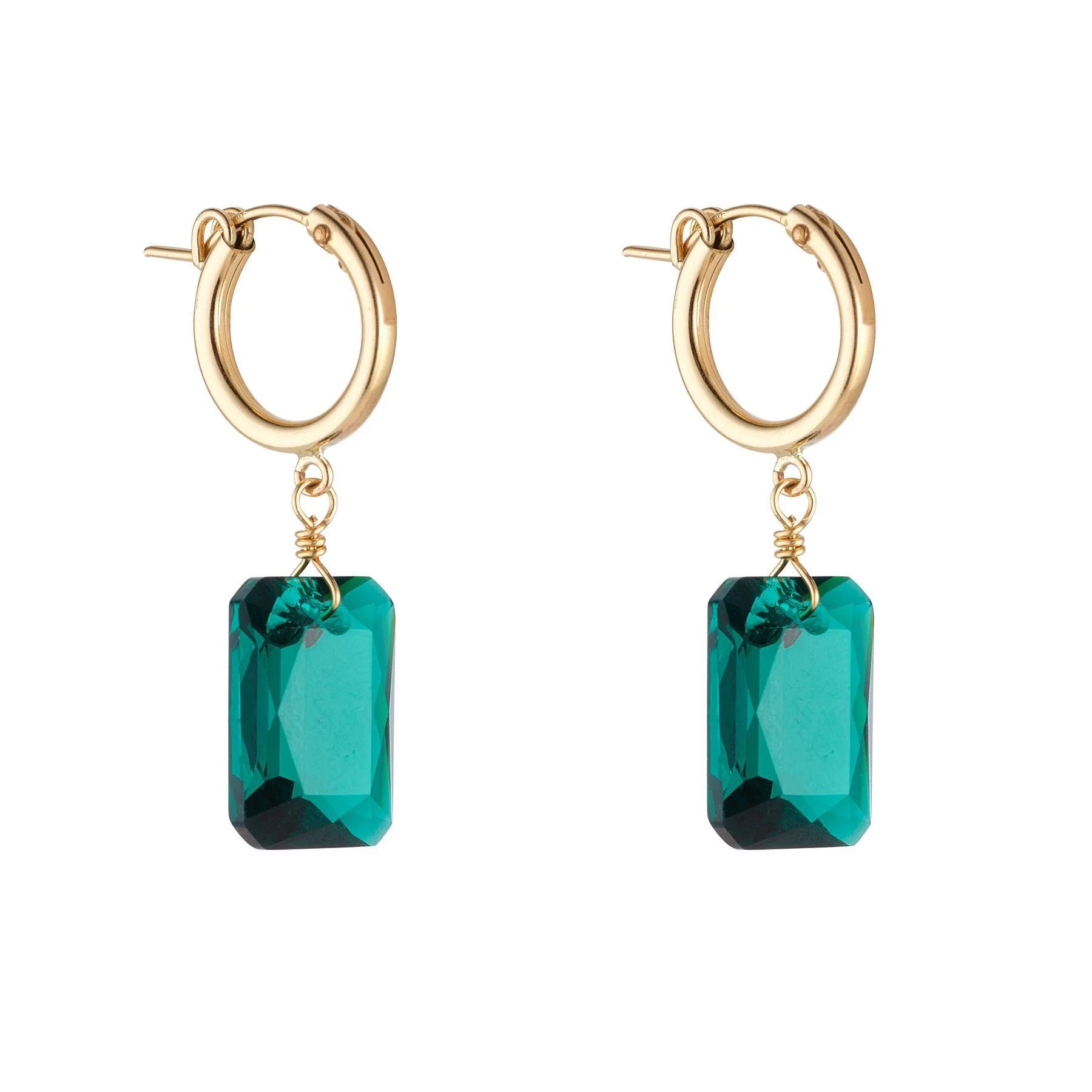 Pageant Earrings Clip On Green Earrings Green Clip On Emerald