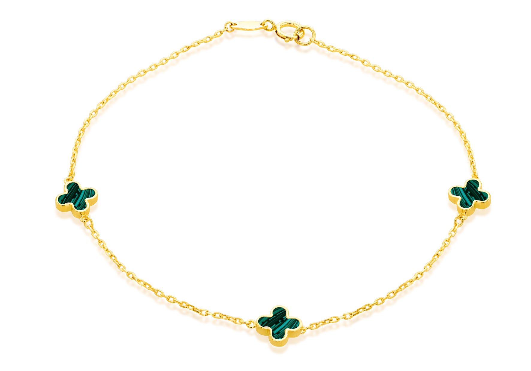 9ct Clover Bracelet