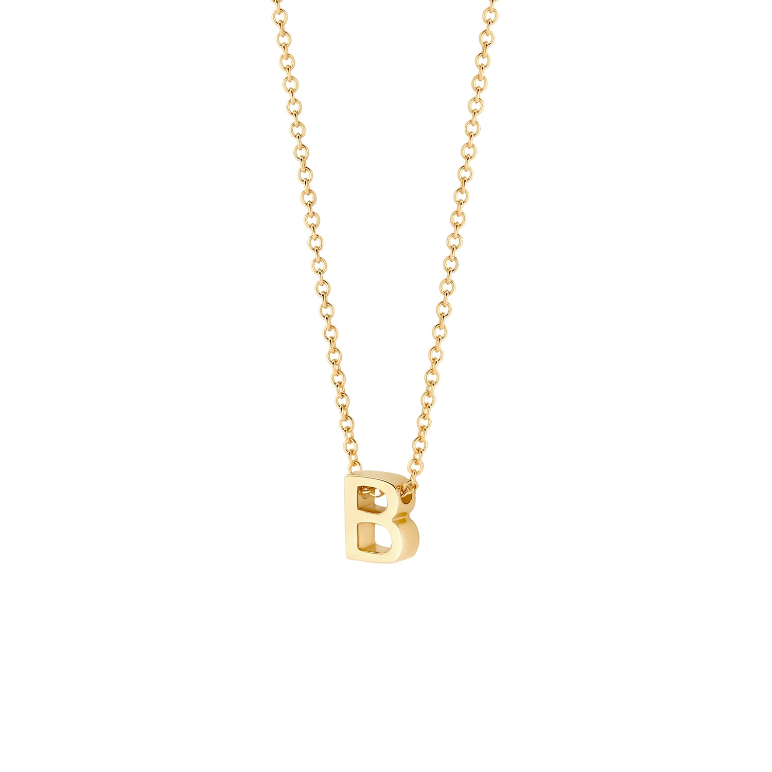 14ct Gold Initial Necklace
