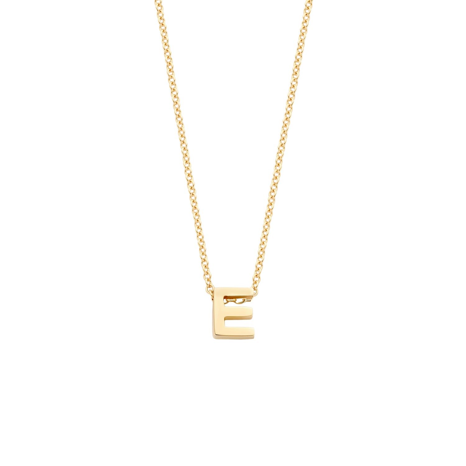 14ct Gold Initial Necklace