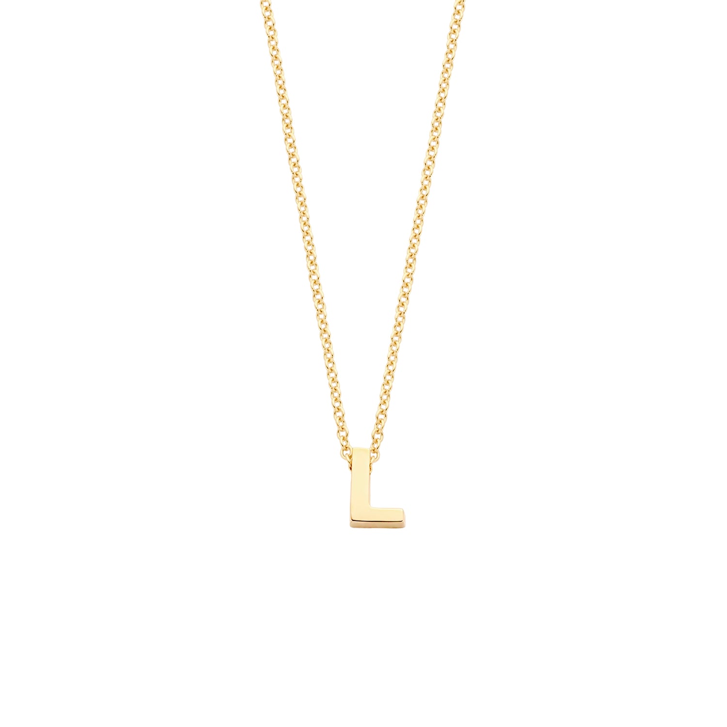 14ct Gold Initial Necklace