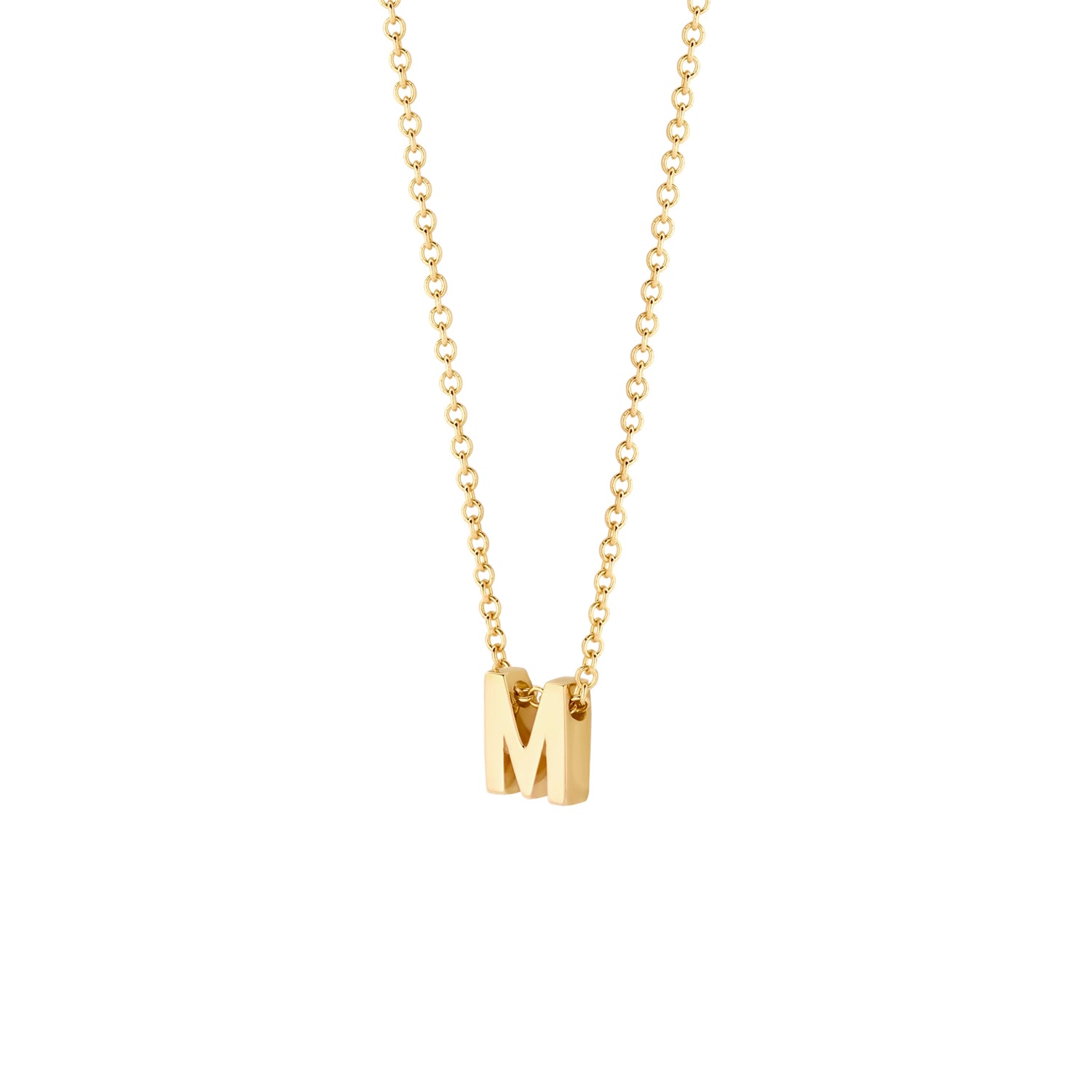 14ct Gold Initial Necklace