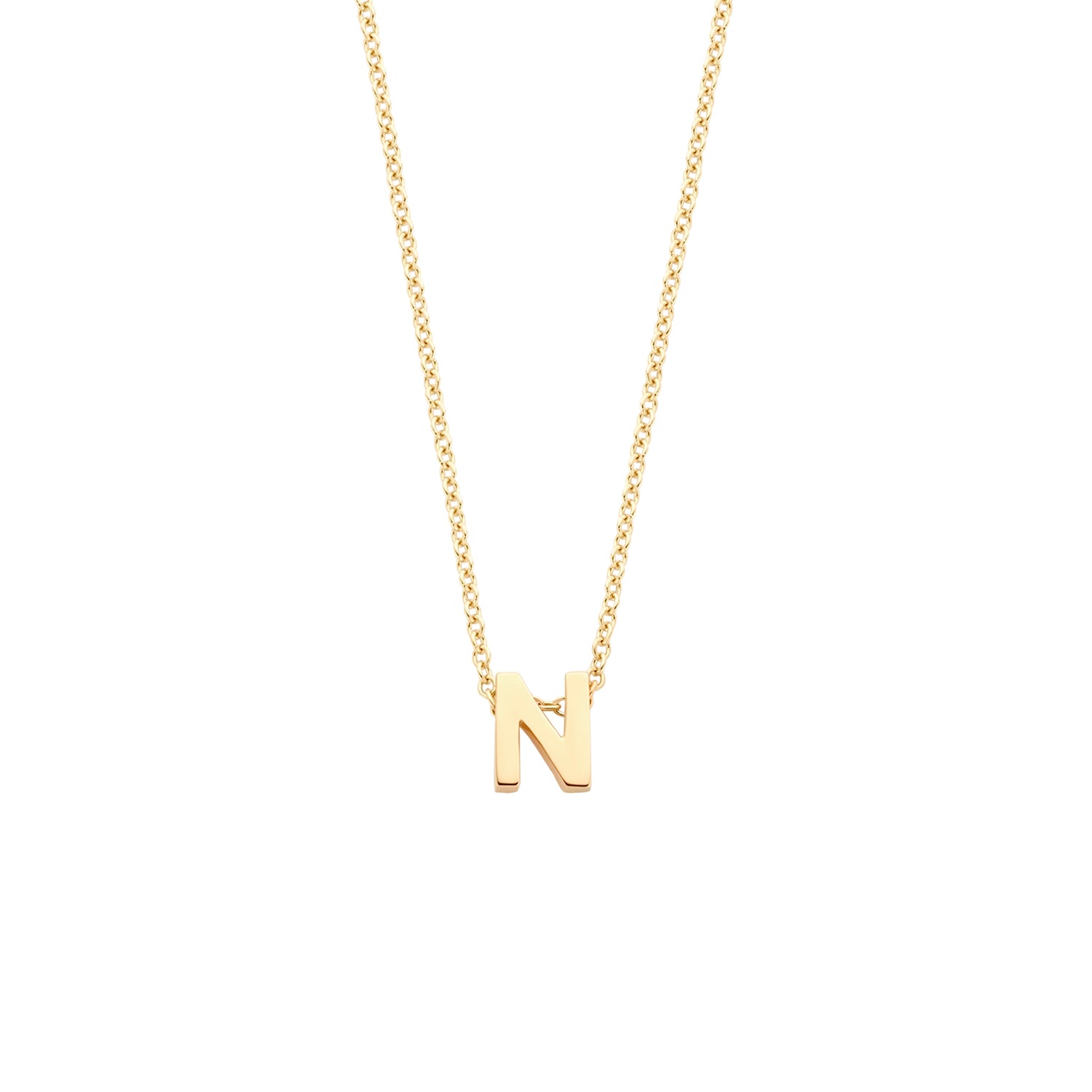 14ct Gold Initial Necklace