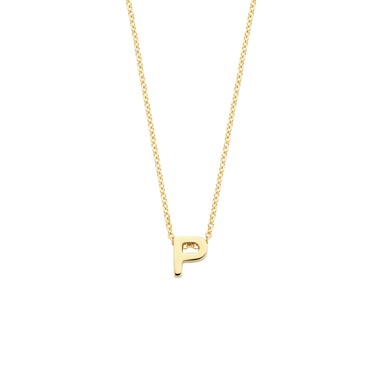 14ct Gold Initial Necklace
