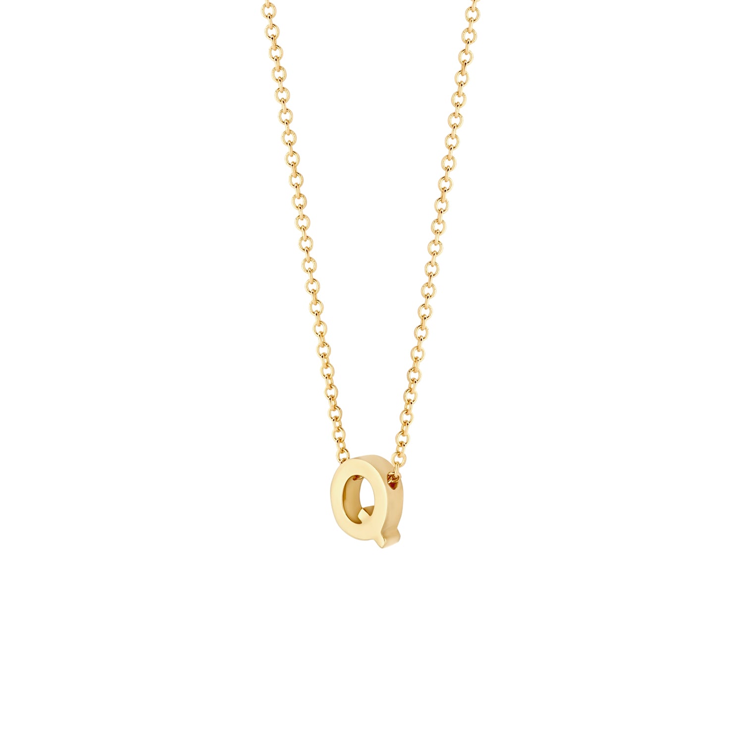 14ct Gold Initial Necklace