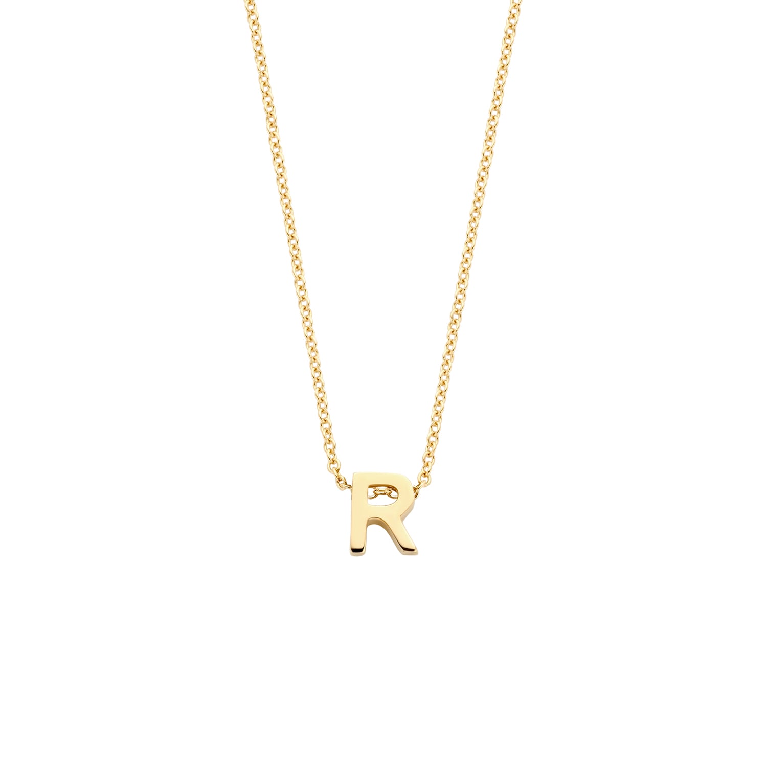 14ct Gold Initial Necklace