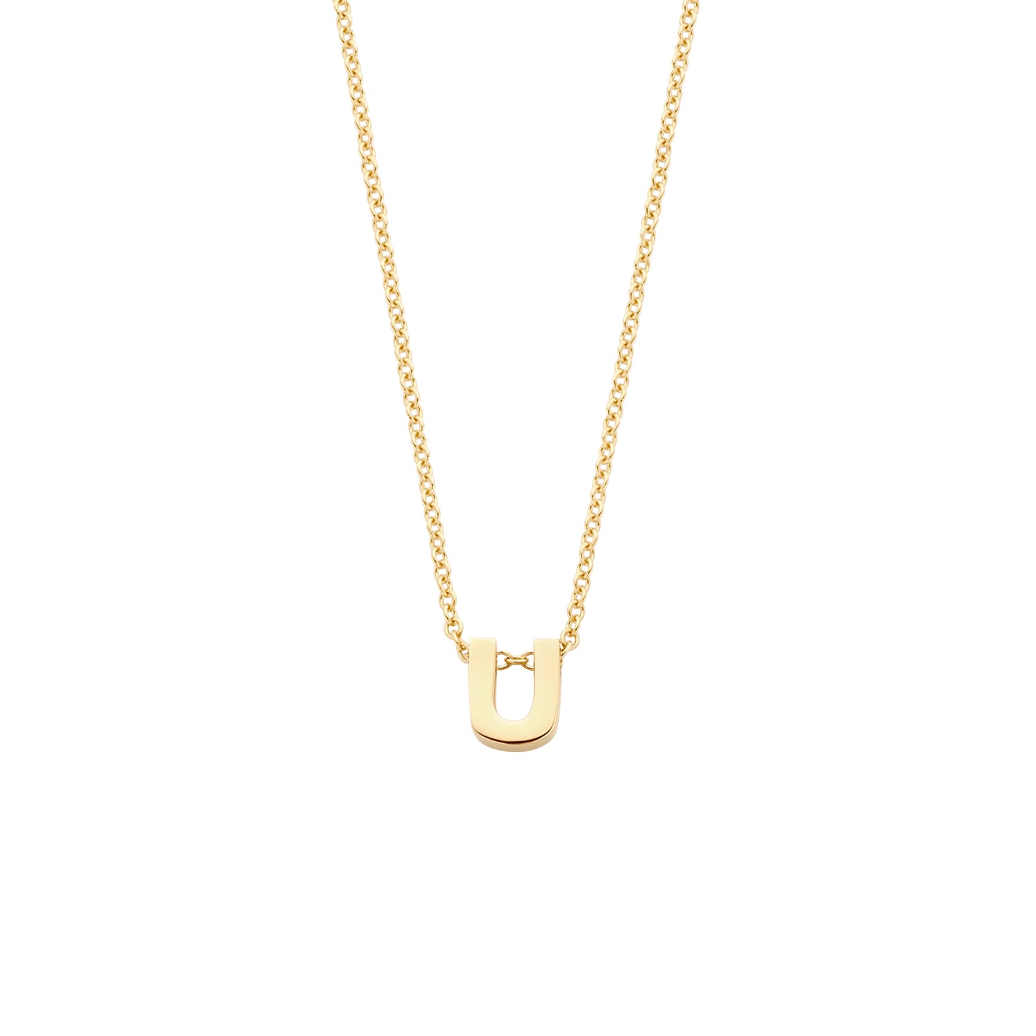 14ct Gold Initial Necklace