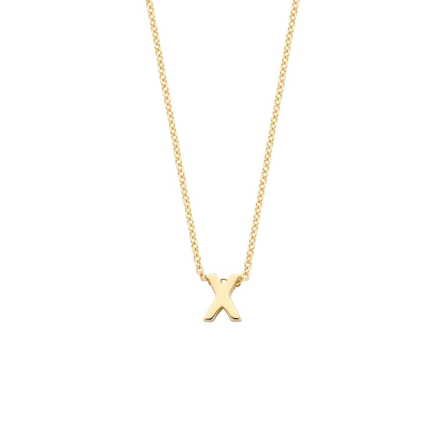 14ct Gold Initial Necklace