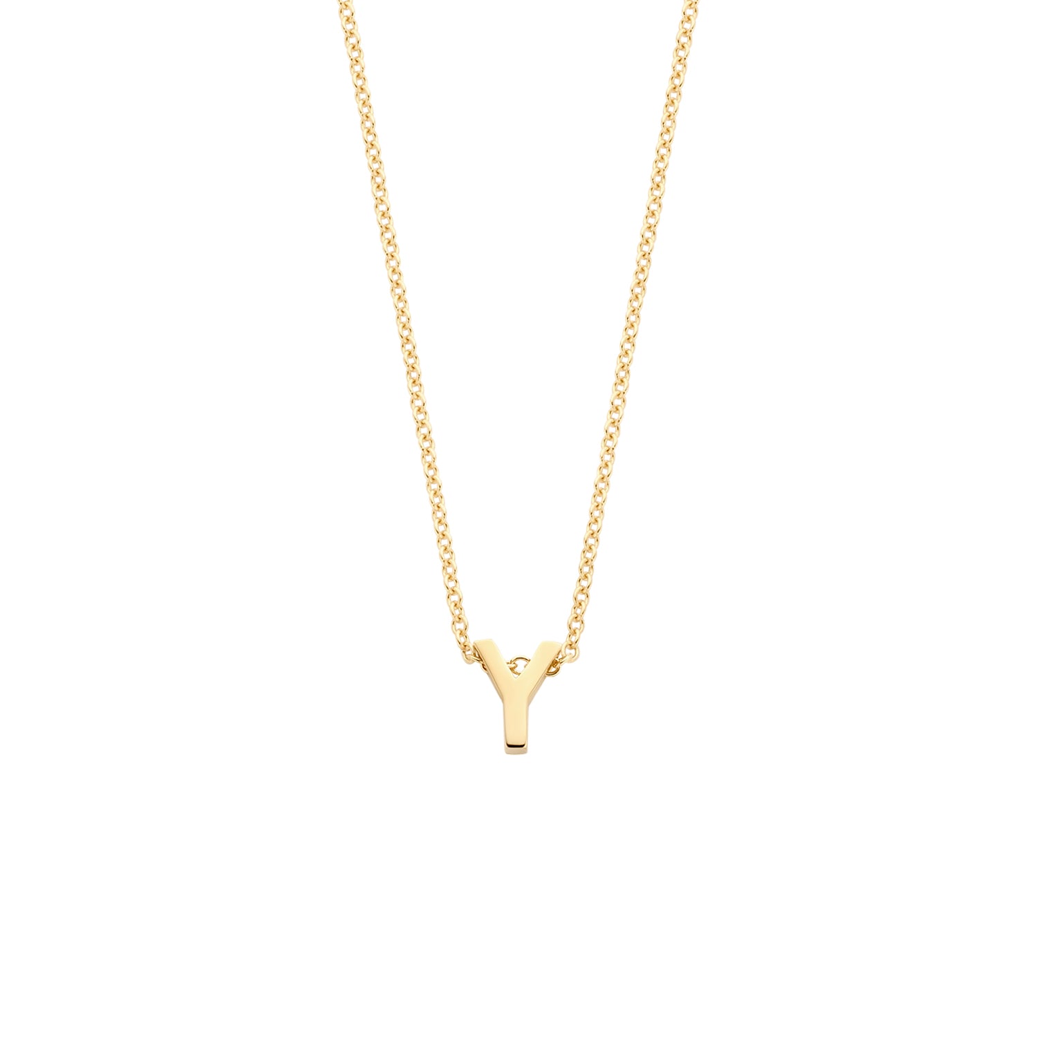14ct Gold Initial Necklace