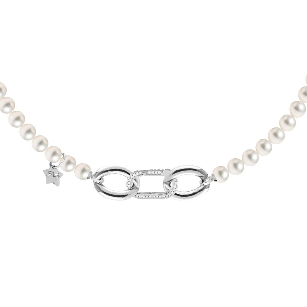 Rebecca Diva Pearl Necklace