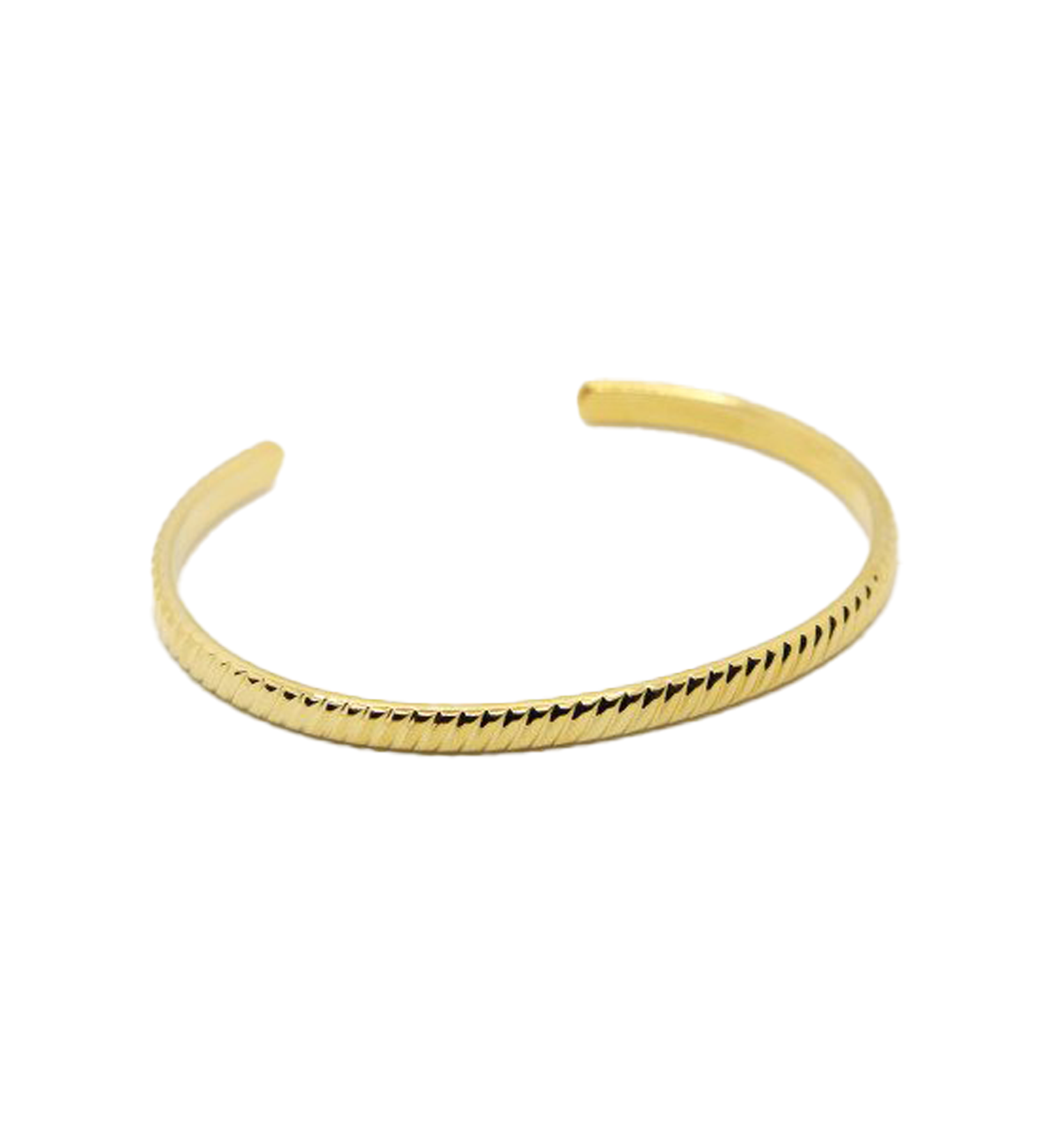 gold sofia bangle bracelet
